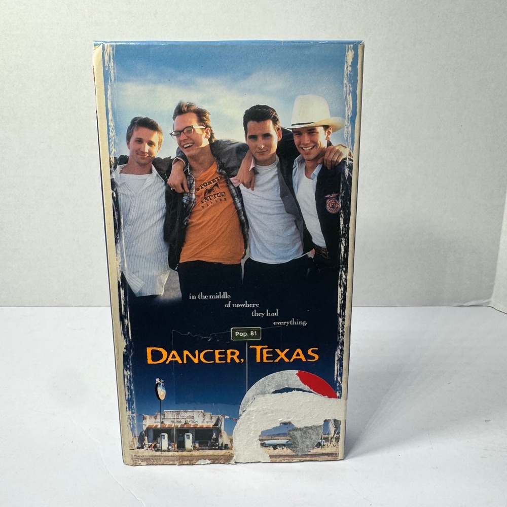Dancer, Texas VHS Movie 1998 Breckin Meyer TriStar Pictures Comedy Movie Vintage